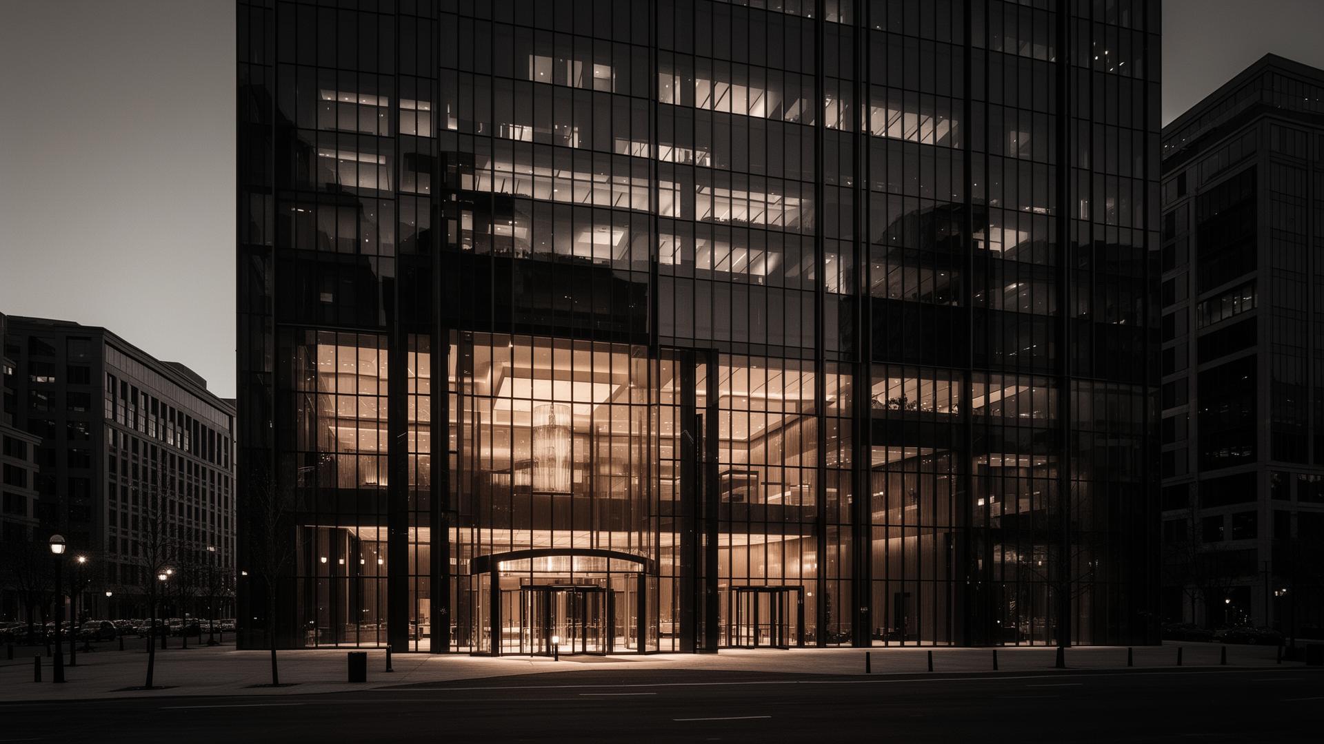 Front Growth Capital headquarters at dusk